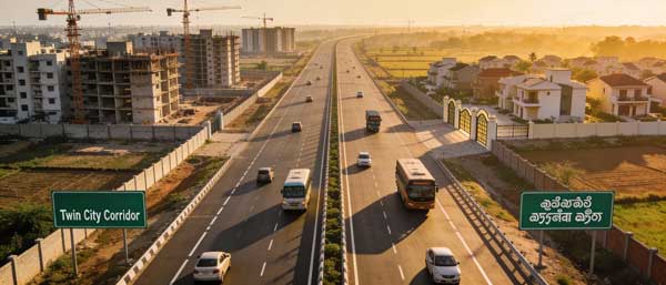The ‘twin city’ transport corridor to speed up real estate development 