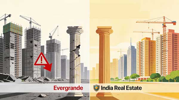Can Indian real estate market face a crisis like China’s Evergrande?