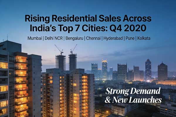 Residential sales surge 51% in Q4 2020 across top seven cities: JLL