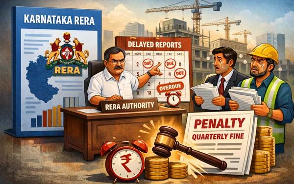 Karnataka RERA Imposes Quarterly Penalties on Promoters for Delayed Project Reports